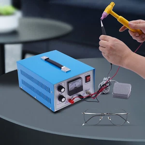 50A 220V Jewelry Spot Welder Pulse Sparkle Spot Welder Portable Spot Welding Mac - Picture 1 of 20