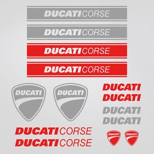 Juego de calcomanías Ducati Corse 1199 1299 Diavel 1100 1200 Panigale pegatina moto - Imagen 1 de 13