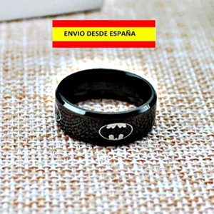 Anneaux Aros Bagues Super Héros Superman Comics DC Marvel Collection Hobby - Foto 1 di 2