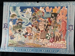 Poster One Piece Art dal Calendario Fumetti 2013 Giappone limitato Eiichiro Oda - Foto 1 di 6