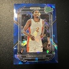 Aaron Bradshaw 2023/24 Prizm Draft Rated Prospect Blue Ice /99