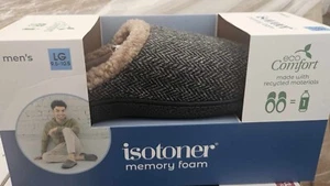 Zapatillas Isotoner Hombre Espuma con Memoria Acolchadas Eco Comfort L Grandes - Imagen 1 de 1