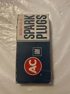 ‘NOS’ AC-R45TS Spark Plugs......4 Green Rings......GM Vehicles...etc - Picture 1 of 2