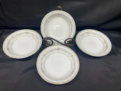 Noritake "FAIRMONT" Japón ~ #6102 ~ Juego de 4 ~ Cuencos de Postre ~ 5 1/2" - Imagen 1 de 4