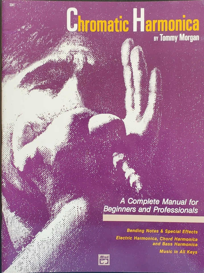 Chromatic Harmonica For Beginners Professionals Lesson Song Music Book - Image 1 of 4