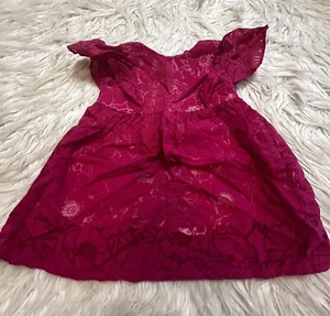 Zara Pinkish Purple Dress Size 12-18 Months Baby Toddler Girl - Picture 1 of 5