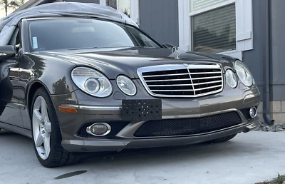 Bumper Tow Hook License Plate Mount Bracket for Mercedes-Benz E-Class 2007-2009 - Image 1 of 4