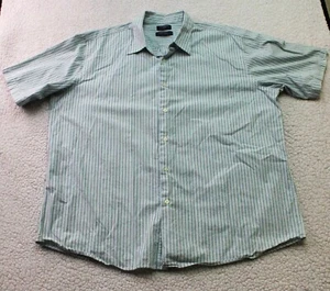 Dockers gestreiftes Knopfleiste Herren 2XL mehrfarbig kurzarmig - Bild 1 von 4