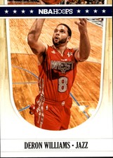 2011-12 Hoops Utah Jazz Basketball Card #266 Deron Williams