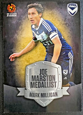 2015/16 Tap N Play A-League Soccer - Joe Marston Medallist Card - Mark Milligan