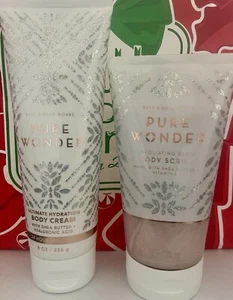 Crema corporal y exfoliante corporal Pure Wonder Bath & Body Works Mois - Imagen 1 de 2