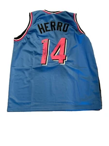 Tyler Herro Signed Miami Heat Blue Basketball Jersey (PIA) - Picture 1 of 2