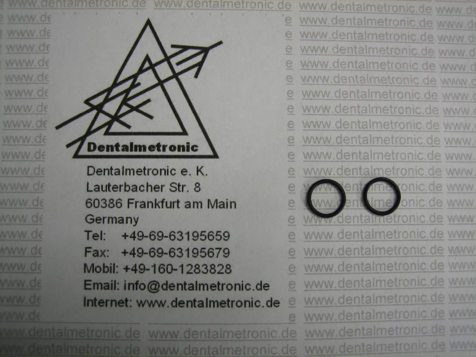 2 O-Ring passend für Sirona* W&H* Rotor Turbine