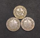 SWEDEN LOT OF 3 COINS 2 RE ORE 1858 1860 1861 GREAT CONDITIO