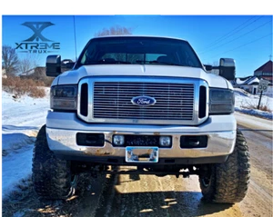 05-07 Ford F250 F350 Super Duty Chrome Harley Davidson Billet Grille - Picture 1 of 4