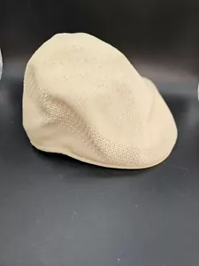 Cappello vintage Town Talk piatto newsboy lavorato a maglia ciottoli spiaggia berretto da golf a sinistra - Foto 1 di 8
