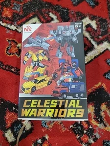 Celestial Warriors Transforming Robot Toy – Red And Blue Truck Action Figure - Picture 1 of 5