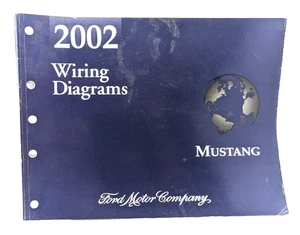 2002 Ford Mustang Service Wiring Diagram Manual GT Electrical Book - Picture 1 of 7
