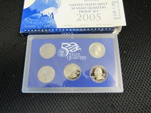 2005 Clad Proof Set U.S. Mint Original Government Packaging OGP COA - Picture 1 of 1