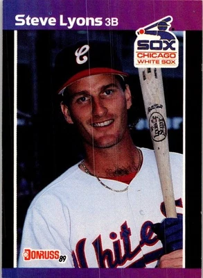 1989 Donruss #253 Steve Lyons - Image 1 of 2