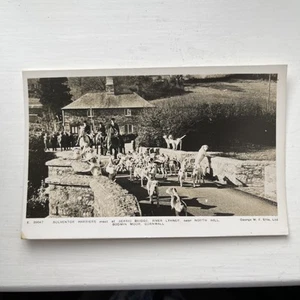 Real Photographic Postcard. Bolventor Harriers Hunt Meet. Bodmin. George Ellis. - Picture 1 of 3