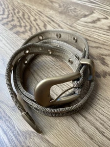 Damengürtel goldfarben Metall Mesh - Bild 1 von 3