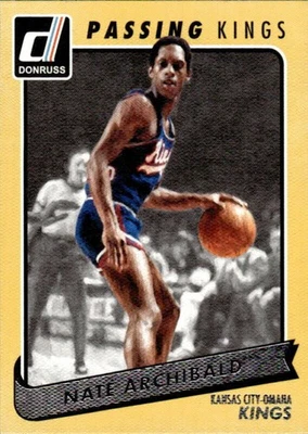 2015 DONRUSS NATE ARCHIBALD 17 MINT PASSING KINGS BASKETBALL KC-OMAHA KINGS - Image 1 of 2