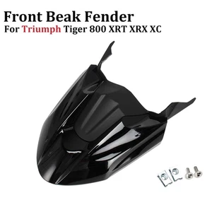 Front Beak Extension Fender Fairing Mudguard For Triumph Tiger 800 XRT XRX XC - Picture 1 of 10