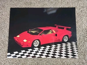 Vintage 1993 Original Lamborghini Poster Scholastic Books USA 24x18 - Bild 1 von 5