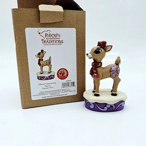 Jim Shore Rudolph Clarice Figur Resin 3,5" originalverpackt  - Bild 1 von 6