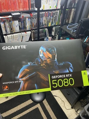 Brand New - Gigabyte GeForce RTX 5080 Windforce SFF - 16GB GDDR7 - Image 1 of 4