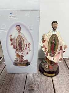 Luciana Collection S. Juan Diego Statue w/ Virgin Mary Guadalupe Box & COA - Picture 1 of 8