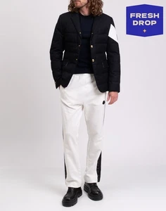 RRP€1350 MONCLER GAMME BLEU Down Jacket Size 3 / L Wool Blend Made in Italy - Picture 1 of 11
