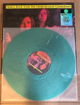 LP:  BROWN ACID  The Twenty-First Trip   NEW SEALED V/A HEAVY PSYCH GREEN VINYL - Image 1 of 3