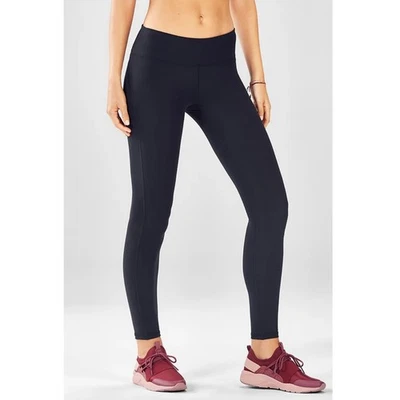 Fabletics PureLuxe Leggings Cortos Pantalones Talla XL Color - Negro Foto 1 de 4