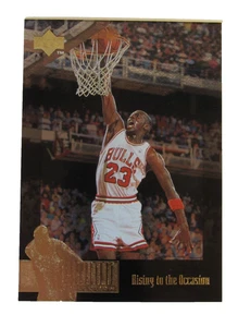 1995 Upper Deck Michael Jordan Collection Rising To The Occasion #JC7 T234 - Picture 1 of 2