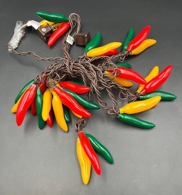36 LED Chili Peppers Light Set Red, Yellow, & Green Tested - Image 1 of 3