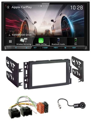 Kenwood MP3 2DIN USB DAB Bluetooth Autoradio für Chevrolet Equinox Impala Monte - Bild 1 von 4