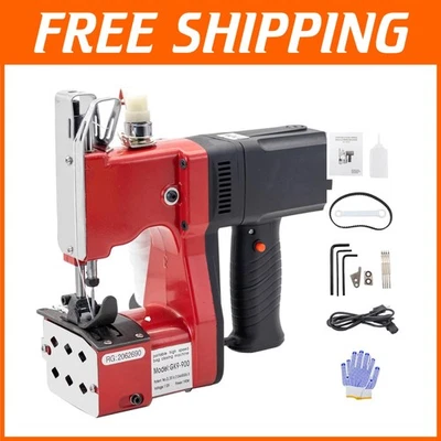 Duo-Purpose Electric Bag Stitcher - Powerful 190W, Ideal for Rice & Leather Bags - Image 1 of 4
