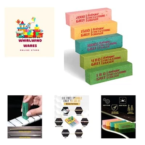 Fret Erasers for Guitar, Fret Polishing Cleaner, Frets Polish Tools Kit, Clea... - Picture 1 of 8