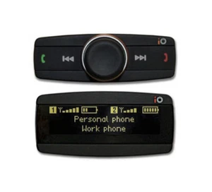 iO TALK 2 Bluetooth Hands Free Kit Calling Music Streaming 12v Car & Truck OLED - Picture 1 of 7