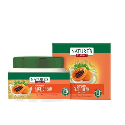 Crema facial de papaya impecable Nature's Essence 50 ml, Foto 1 de 3