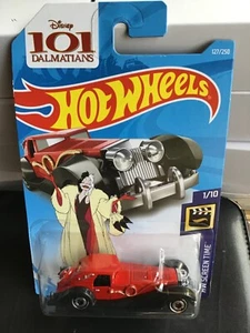 Cruella Da Vil Limousine Hot Wheels Car No.127/250 - Picture 1 of 2