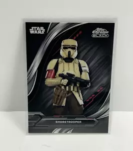 2024 Star Wars Chrome Black SHORETROOPER # 96 Base Card ROGUE ONE - Picture 1 of 2