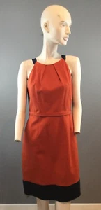 Neu ohne Etikett Tahari orange/blau/hellbraun Größe 8 - Bild 1 von 12