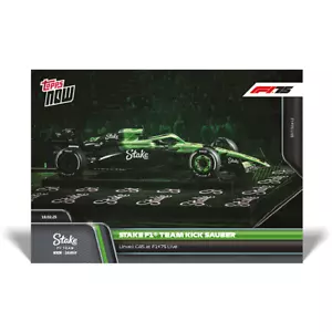 Topps Now Formula 1 2025 - Card 010 - Stake F1 Team KICK Sauber - Bild 1 von 2