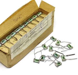 14 Stck. Silber Glimmer Kondensator 75pF - 0,01uF 250 V SGM Röhrenverstärker UdSSR NOS - Bild 1 von 24