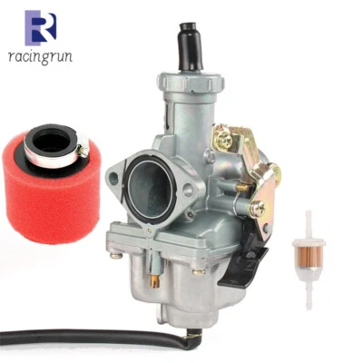 Carburetor & Air Filter For Honda CM185T CL200T CM200T Twinstar 200 ATC185 - Image 1 of 4