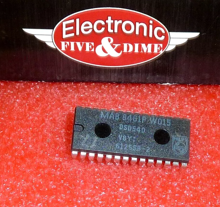 MAB8461P  6125580001  PHILIPS 8 BIT MICROCONTROLLER IC Foto 1 de 1