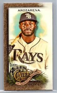 2022 Topps Allen & Ginter #76 Randy Arozarena Mini Tampa Bay Rays MLB Card - Foto 1 di 2